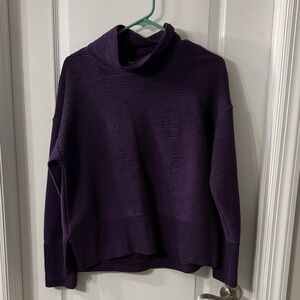 Calia Women's Purple Turtleneck Sweater